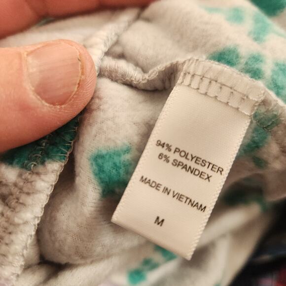 Cuddl Duds Regular Fleecewear with Stretch Pajama Set, Ivry/WollySheep Medium - Picture 14 of 16